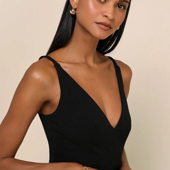 Lulus XS Melora Black Sleeveless Maxi Dress - Picture 4 of 8